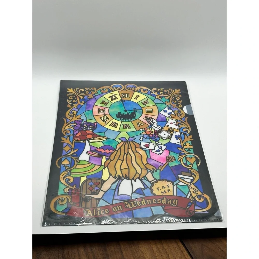 Alice on Wednesday Clear File Folder Set of 3 Japan Import